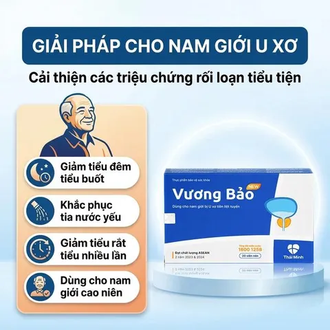 Viên Uống Vương Bảo 20 Viên – Hỗ Trợ Sức Khỏe Tuyến Tiền Liệt, Hỗ Trợ Người Phì Đại Lành Tính Tuyến Tiền Liệt