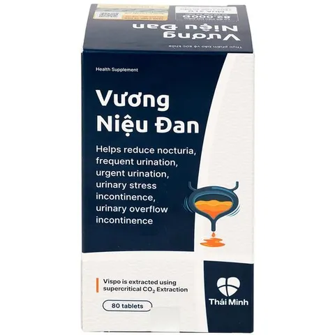 Vương Niệu Đan Thái Minh 80 Viên – Viên Uống Hỗ Trợ Cải Thiện Tiểu Đêm, Tiểu Nhiều Lần, Chăm Sóc Thận & Đường Tiết Niệu