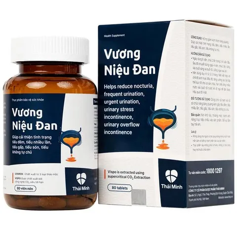 Vương Niệu Đan Thái Minh 80 Viên – Viên Uống Hỗ Trợ Cải Thiện Tiểu Đêm, Tiểu Nhiều Lần, Chăm Sóc Thận & Đường Tiết Niệu