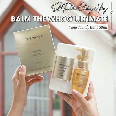 Phấn tươi The Whoo UV Ultimate Anti-Wrinkle Cushion Sun Balm chống nắng giảm nhăn - Sale 🏷️