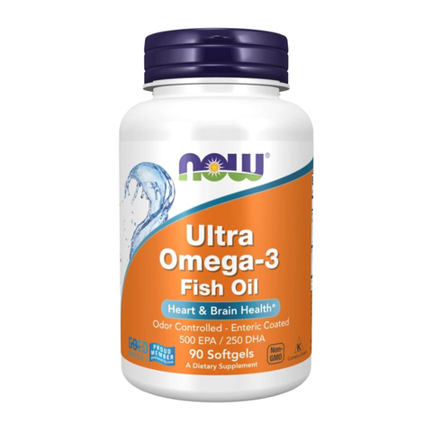 Viên uống bổ sung dầu cá Omega-3 Ultra Now Foods (500 EPA / 250 DHA) 90 viên 797645