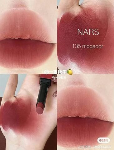 Son Nars 135 Mogad đỏ đất tôn da, chất son mịn mượt 💄 Giá rẻ bất ngờ!