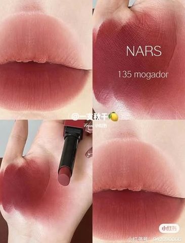 💄 Son Nars 135 Mogad đỏ đất lì mịn môi - Giao hỏa tốc nhận ngay trong 2h