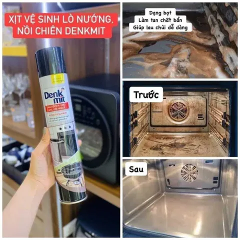 Xịt lò nướng Denkmit