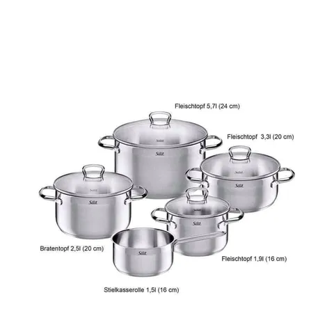 Bộ nồi SILIT TOSKANA  5 món