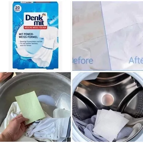 GIẤY TẨY TRẮNG QUẦN ÁO DENKMIT