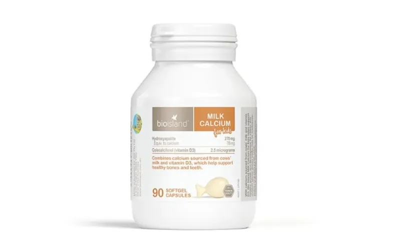 [Nhập khẩu] Canxi Bio Island Cho Bé – Bổ Sung Canxi Và Vitamin D3, Hỗ Trợ Phát Triển Chiều Cao Cho Trẻ Từ 7 Tháng Tuổi