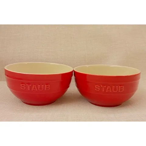 Bát Staub 12cm màu đỏ anh đào