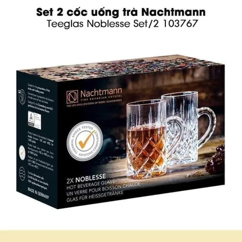 Set 2 cốc uống trà Nachtmann Teeglas Noblesse 103767