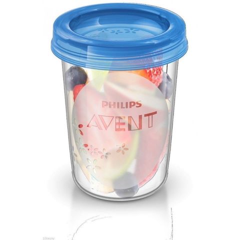 Bộ cốc bảo quản thức ăn trẻ em Philips Avent SCF639/05
