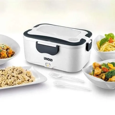 Hộp ủ cơm điện Unold 58850- màu trắng- nhập khẩu Đức