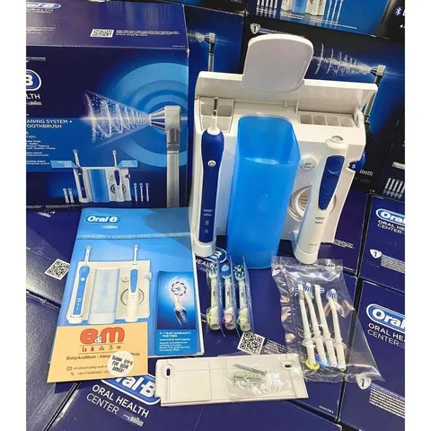 Bộ Bàn Chải Điện - Máy Tăm Nước Oral-B OxyJet Smart 5000