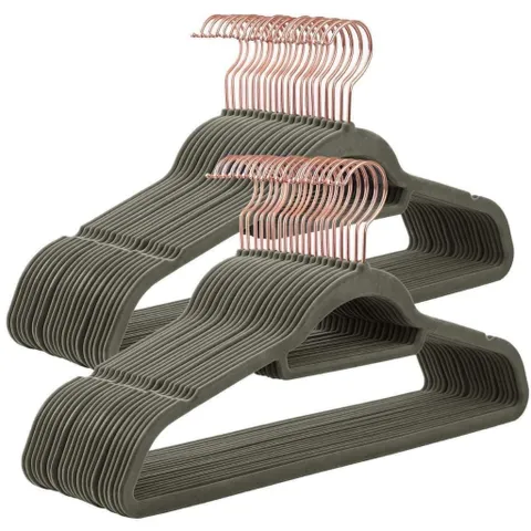 SET 50 MÓC NHUNG TREO QUẦN ÁO SONGMICS