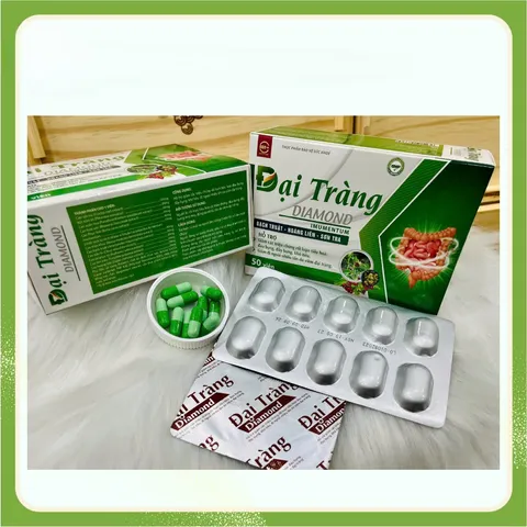 Viên Đại Tràng Diamond hỗ trợ giảm các triệuu chứngg do viêm đại tràng (100% Chính Hãng)