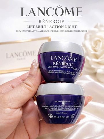 Kem dưỡng da ban đêm Lancome Rénergie Lift Multi-Action Night 15ml ( nobox)