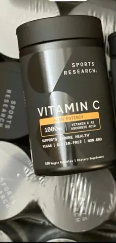 Viên uống bổ sung Vitamin C Sports Research 1000mg 180 V.nhap my