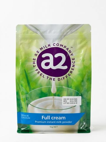 Sữa A2 Nguyên Kem Dạng Bột 1kg - Sữa Tươi Úc Bổ Sung Dinh Dưỡng Tăng Cường Sức Khỏe Cho Mọi Lứa Tuổi