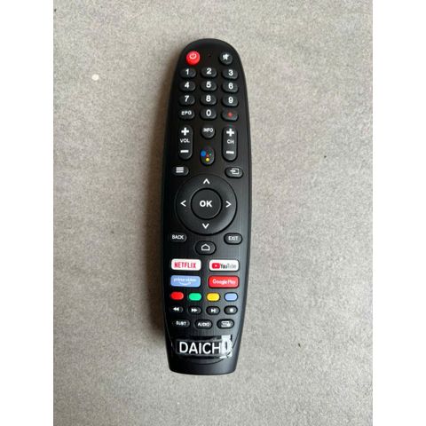 Điều khiển GIỌNG NÓI VOICE tivi DAIICHI HÀNG MỚI phím bấm êm + TẶNG PIN