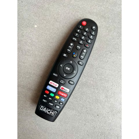 Remote Tivi DAIICHI Hàng Mới – Phím Bấm Êm, Nhạy, Tặng Kèm Pin