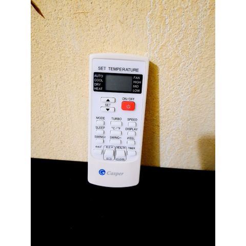 Remote Máy Lạnh Casper 1HP / 1.5HP / 2HP | Dùng Cho Các Model SC, AH, GC, EC, EH, GH | Sản Phẩm Tốt | Tặng Pin Kèm Theo