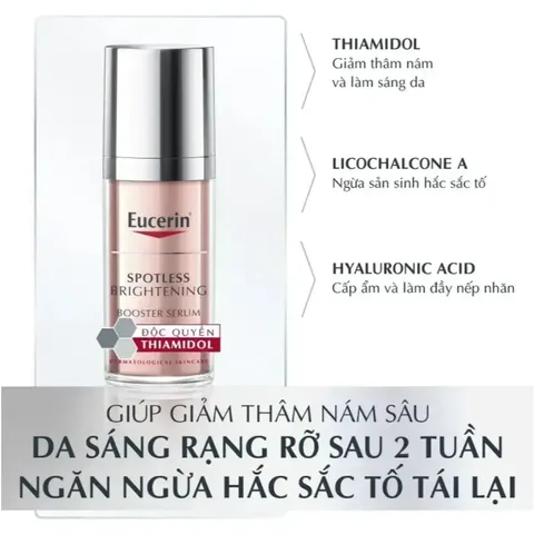 [Eucerin][Kèm Quà Tặng] Serum Dưỡng Sáng Da, Mờ Thâm Nám 30ml - Spotless Brightening Booster Serum