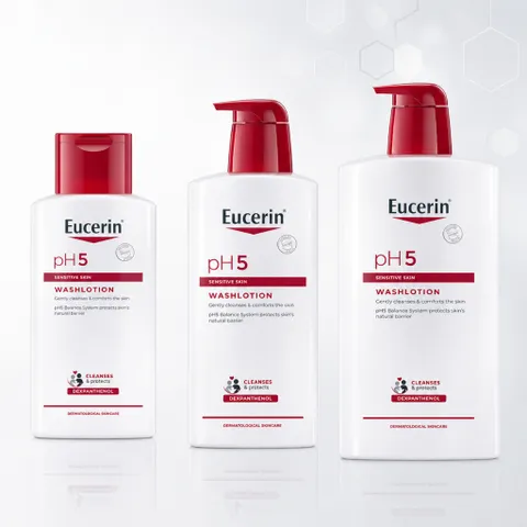 [Eucerin][Kèm Quà Tặng] Sữa Tắm Dịu Nhẹ Cho Da Nhạy Cảm - pH5 Washlotion