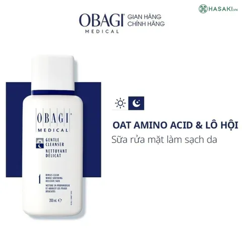 Sữa Rửa Mặt Tạo Bọt Cho Da Thường Đến Da Dầu Obagi Nu-Derm 60ml 798382