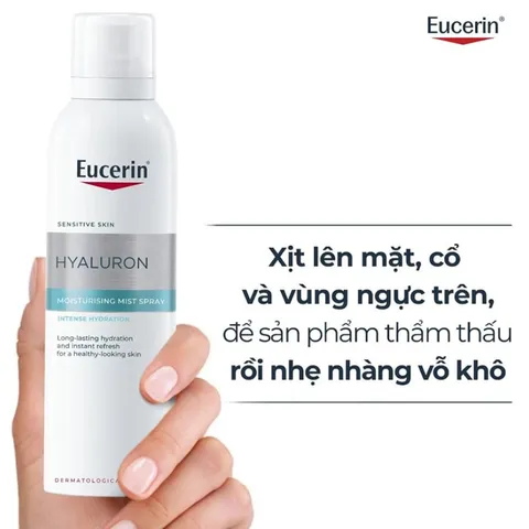 [Eucerin] Combo Tinh chất giảm dấu hiệu lão hóa 30ml + Xịt dưỡng ẩm & giảm nếp nhăn 150ml
