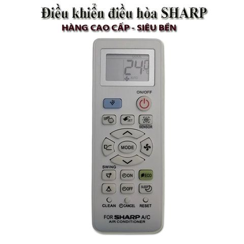 Điều khiển điều hòa Sharp inverter- Remote máy lạnh Sharp inverter