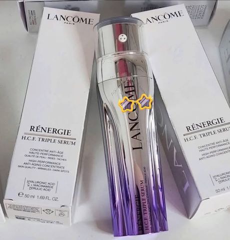 Serum Lancome Rénergie H.C.F Triple  50ml - dòng tươi 3 lõi hỗ trợ trẻ hóa da, săn chắc , se khít lỗ chân lông