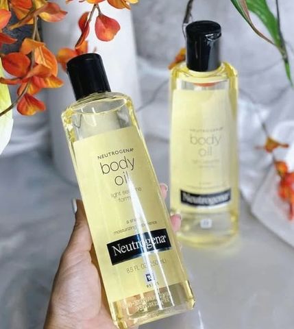 Dầu dưỡng thể Neutrogena Body Oil Sesame Formula 250ml dưỡng ẩm mịn da 🏷️ Giá rẻ vô đối