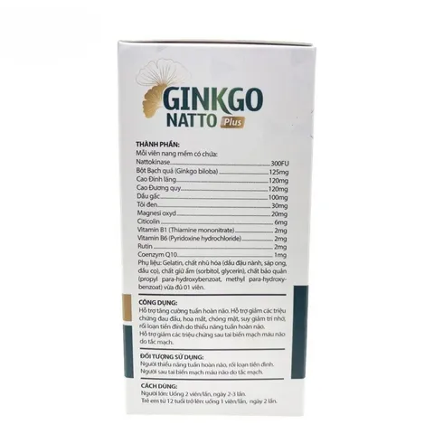 Ginkgo Natto Plus Vinaphar