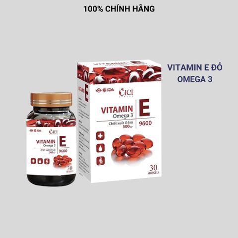 Vitamin E Franplus, viên uống đẹp da, trắng da, tăng cường nội tiết, ngừa lão hóa da