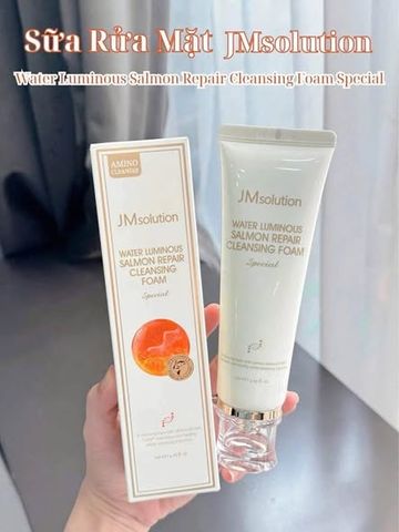 Sữa rửa mặt JM Solution Tinh Chất Cá Hồi 120ml