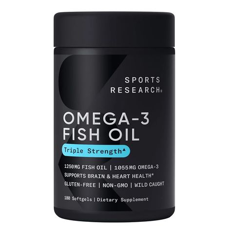 Viên Uống Bổ Sung Omega - 3 Sport Research - Tăng cường sức khỏe tim mạch cải thiện trí nhớ sản xuất tại Mỹ