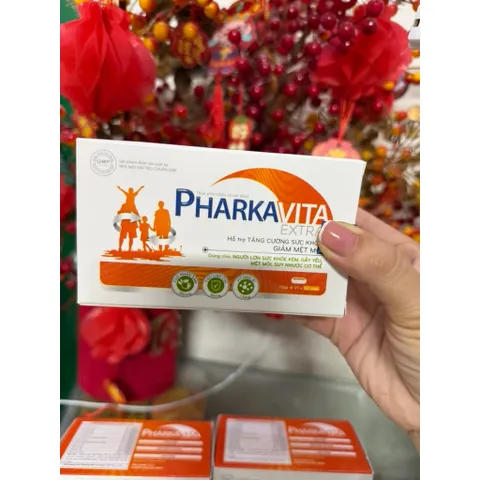 1 hộp viên bổ tổng hợp kharkavita hộp 60 viên hỗ trợ tăng cường sức khoẻ, giảm mệt mỏi