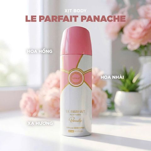 Xịt Body Armaf Le Parfait Panache Pour Femme 200ML