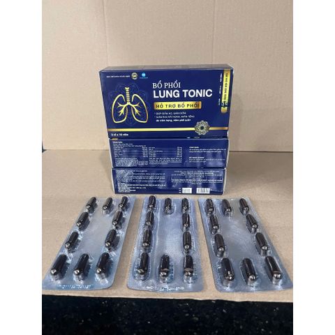 1 hộp Bổ Lung Tonic giúp tăng đề kháng, ngăn nhiễm virus, nhiễm khuẩn hệ hô hấp, giảm cơn ho, bảo vệ phổi.