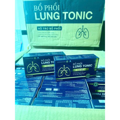 1 hộp Bổ Lung Tonic giúp tăng đề kháng, ngăn nhiễm virus, nhiễm khuẩn hệ hô hấp, giảm cơn ho, bảo vệ phổi.