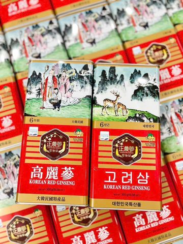 sâm khô hộp thiếc nguyên củ 6 năm tuổi ,Giúp cải thiện giấc ngũ ,Bồi bổ thể lực, tăng cường sức khỏe