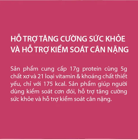 Thực phẩm dùng cho chế độ ăn đặc biệt BodyKey By Nutrilite™ 798902