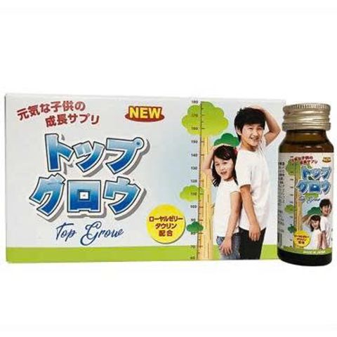 Siro bổ sung các vitamin hỗ trợ tăng cường sức đề kháng Top Grow Jpanwell (10 chai x 30ml)