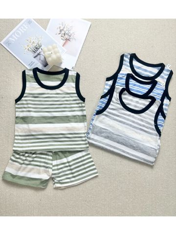 COMBO 3 BỘ ba lỗ cho bé  co giãn 4 chiều 8-18kg