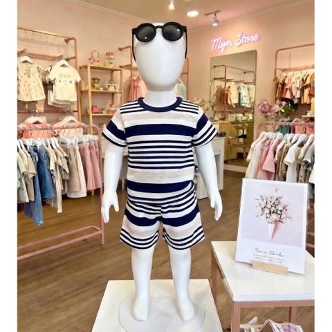 COMBO 3 BỘ côc tay cho bé trai và gái 8-18kg