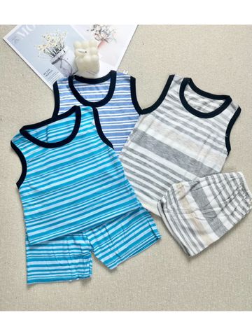 COMBO 3 BỘ ba lỗ cho bé  co giãn 4 chiều 8-18kg