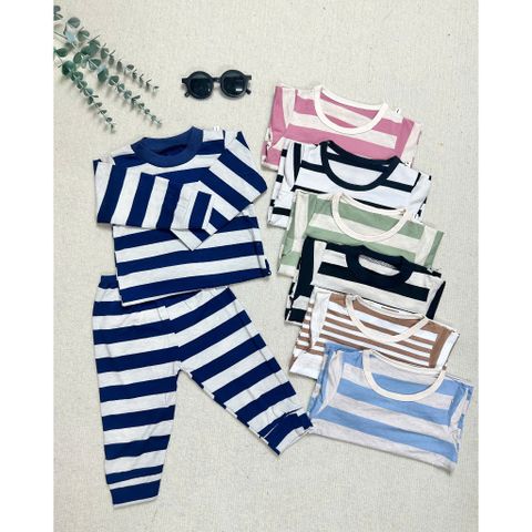 Combo 3 set kẻ thu đông cho bé gái và bé trai 6-18kg