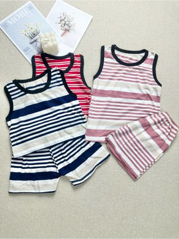 COMBO 3 BỘ ba lỗ cho bé  co giãn 4 chiều 8-18kg
