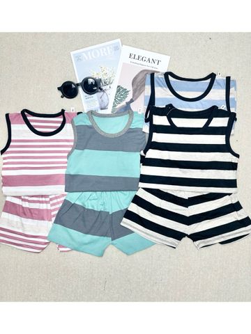 COMBO 3 BỘ ba lỗ cho bé  co giãn 4 chiều 8-18kg