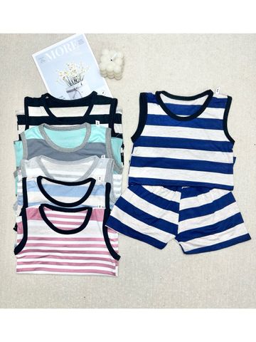 COMBO 3 BỘ ba lỗ cho bé  co giãn 4 chiều 8-18kg