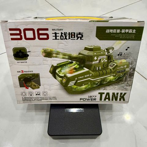 Đồ chơi xe tăng Tank 306 cho bé dùng pin chạy tự động
